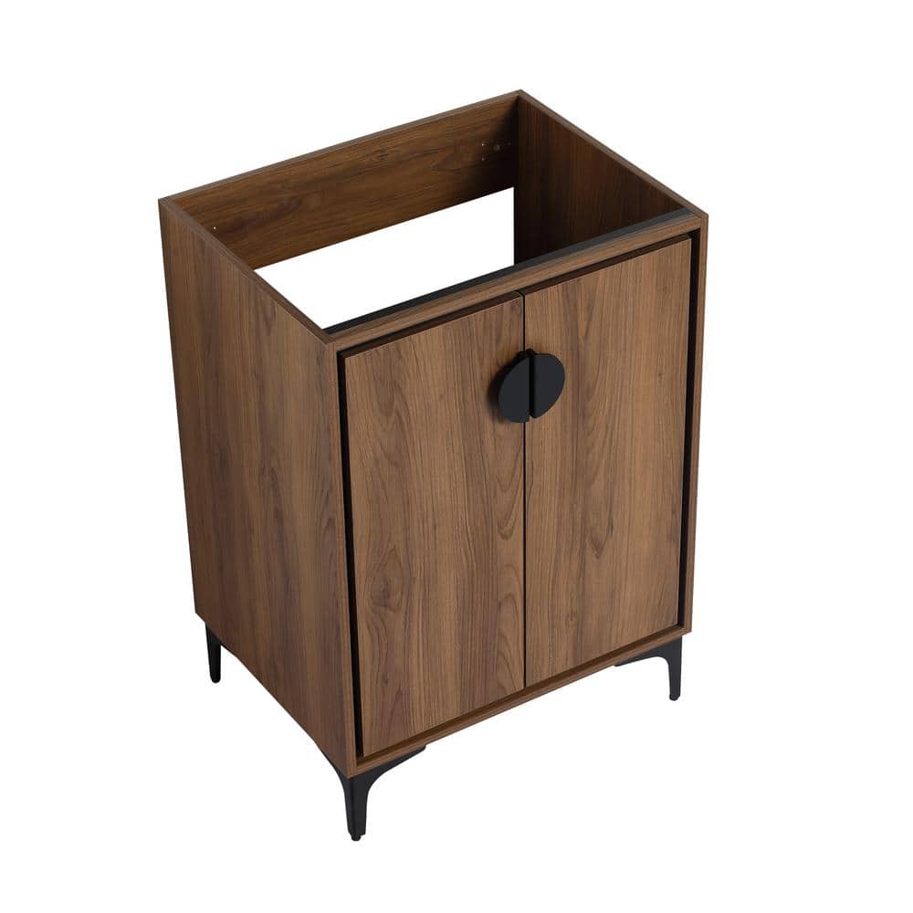 Tileon 33 in. W 17.91 in. D 33.07 in. H Bath Vanity Cabinet without Top with 2 Doors and Adjustable Shlef (1)