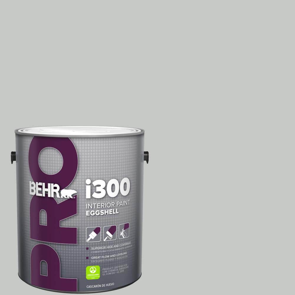 BEHR PRO 1 gal. #BNC-07 Frosted Silver Eggshell Interior Paint