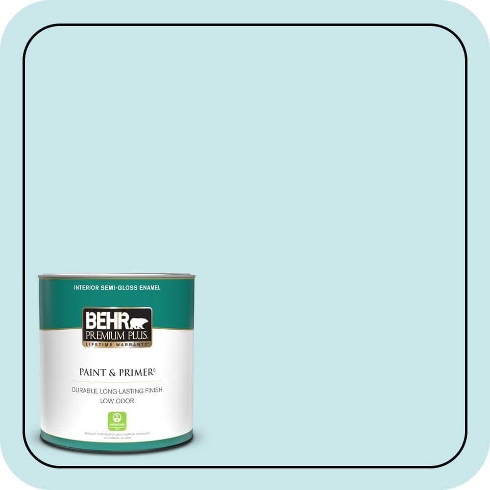BEHR PREMIUM PLUS #M470-1 Snowmelt Interior/ & Primer Color Sample (1)