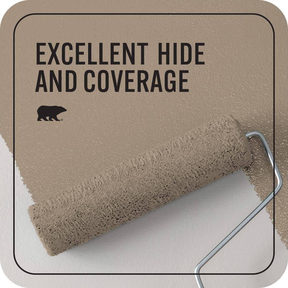 BEHR PREMIUM PLUS #PPU7-05 Pure Earth Enamel Interior/Exterior Paint & Primer Color Sample (4)