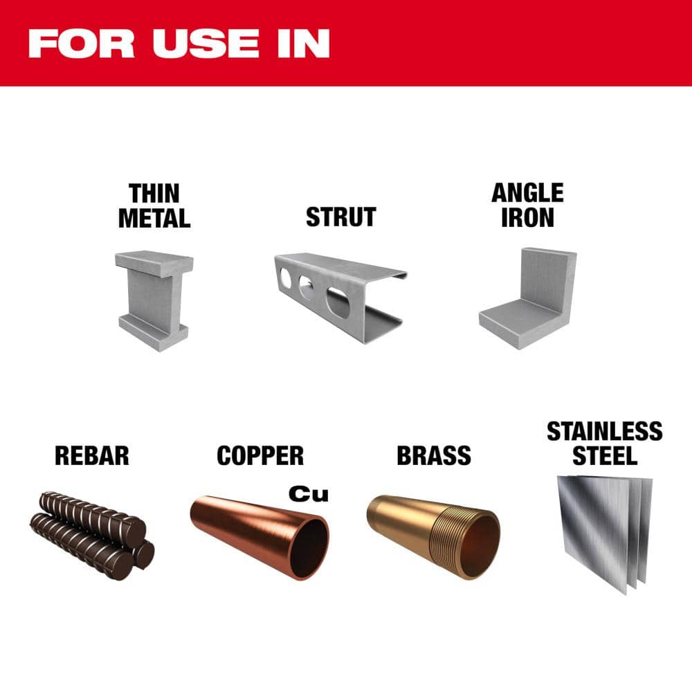 Milwaukee 4-1/2 in. Steel Head Diamond Cut Off Blade (2)