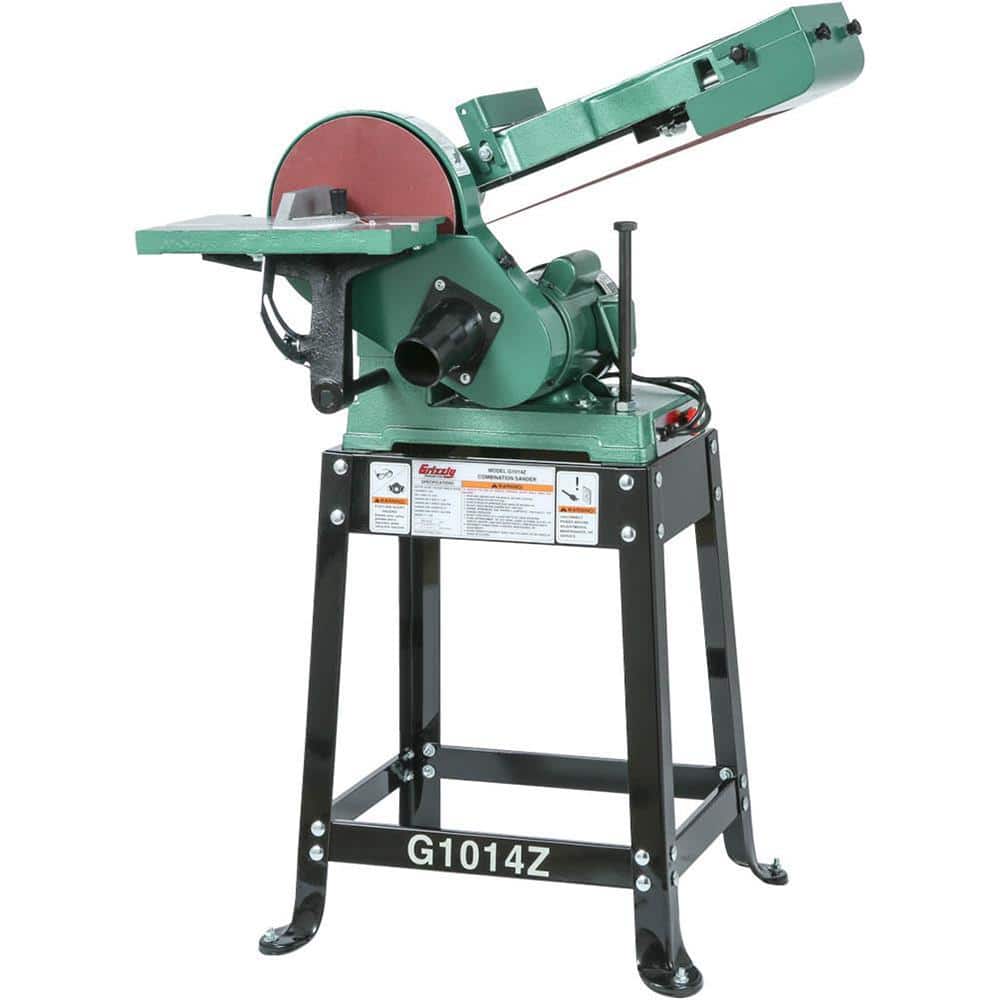 Grizzly Industrial 6 in. x 48 in. Belt/9 in. Disc Z Series Combo Sander (2)