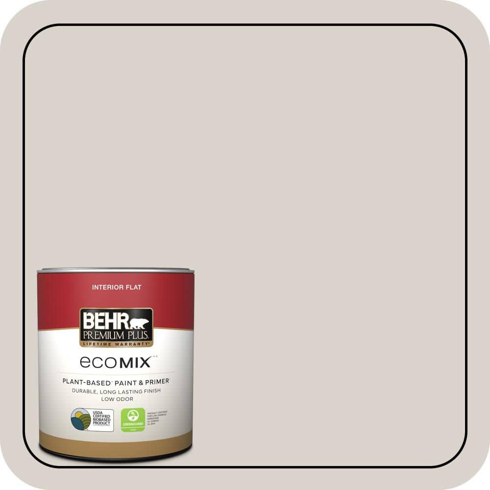 BEHR PREMIUM PLUS #PWN-72 Baked Biscotti Flat EcoMix Plant-Based & Primer