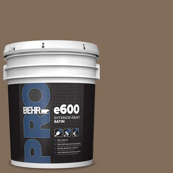 BEHR PRO 5 gal. #MQ2-49 Kaffee Satin Exterior Paint (2)