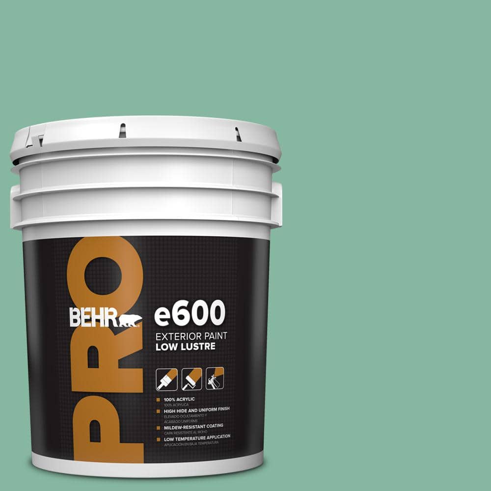 BEHR PRO 5 gal. #480D-4 Indian Ocean Low Luster Exterior Paint