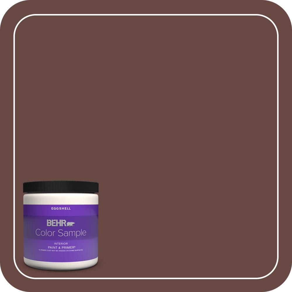 BEHR PREMIUM PLUS 8 oz. #700B-7 Wild Manzanita Eggshell Enamel Interior Paint & Primer Color Sample