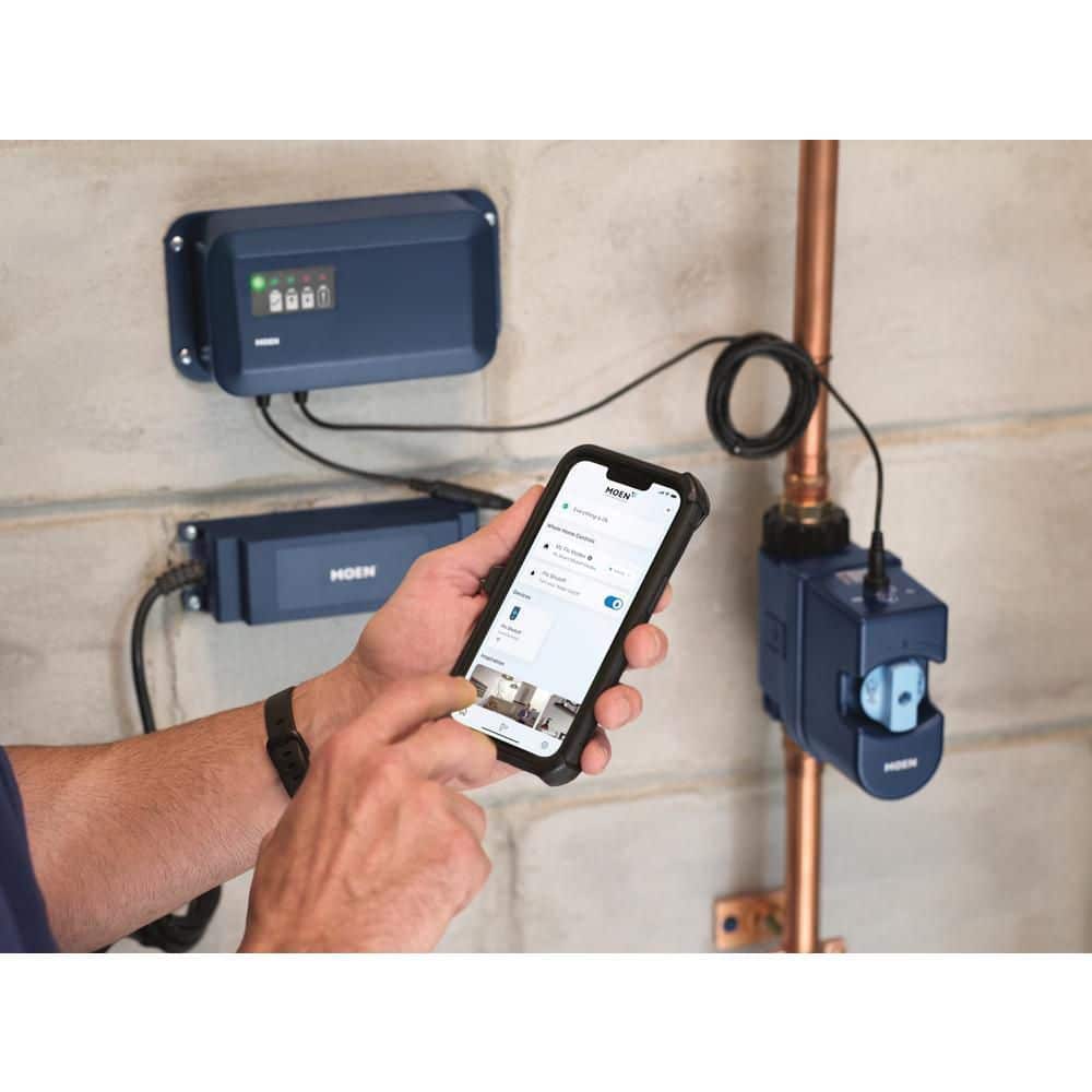 MOEN Flo Smart Water Monitor and Automatic Water Shut Off Valve Battery Backup Accessory (2)