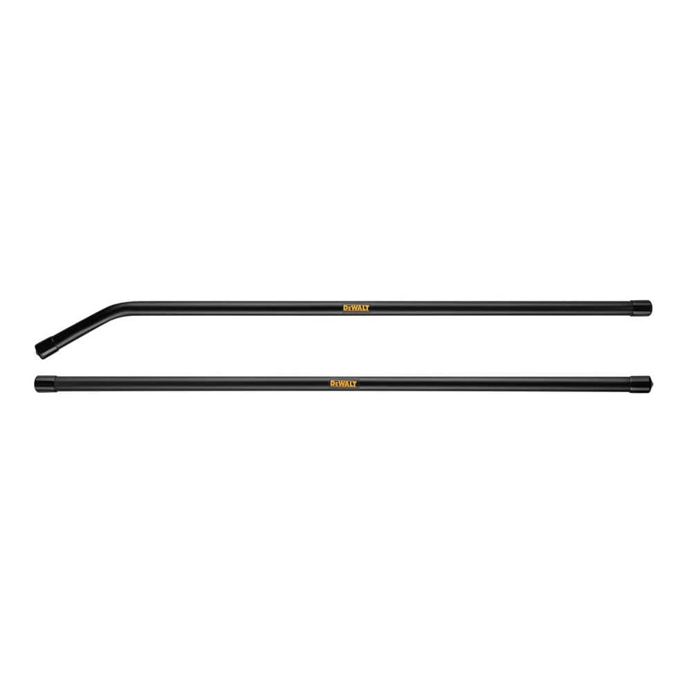 DEWALT 1/4 in. Lever Style Blow Gun w/ 2 ft. to 4 ft. Extension and Rubber Tip (3)