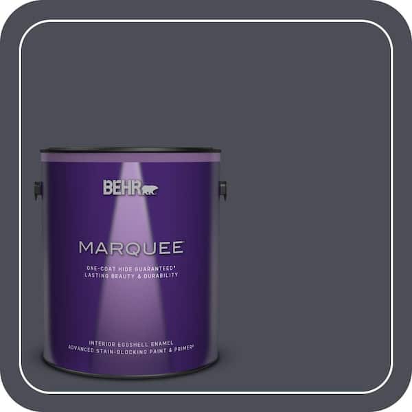 BEHR MARQUEE 1 gal. #PPU15-20 Poppy Seed One-Coat Hide Eggshell Enamel Interior Paint & Primer (2)