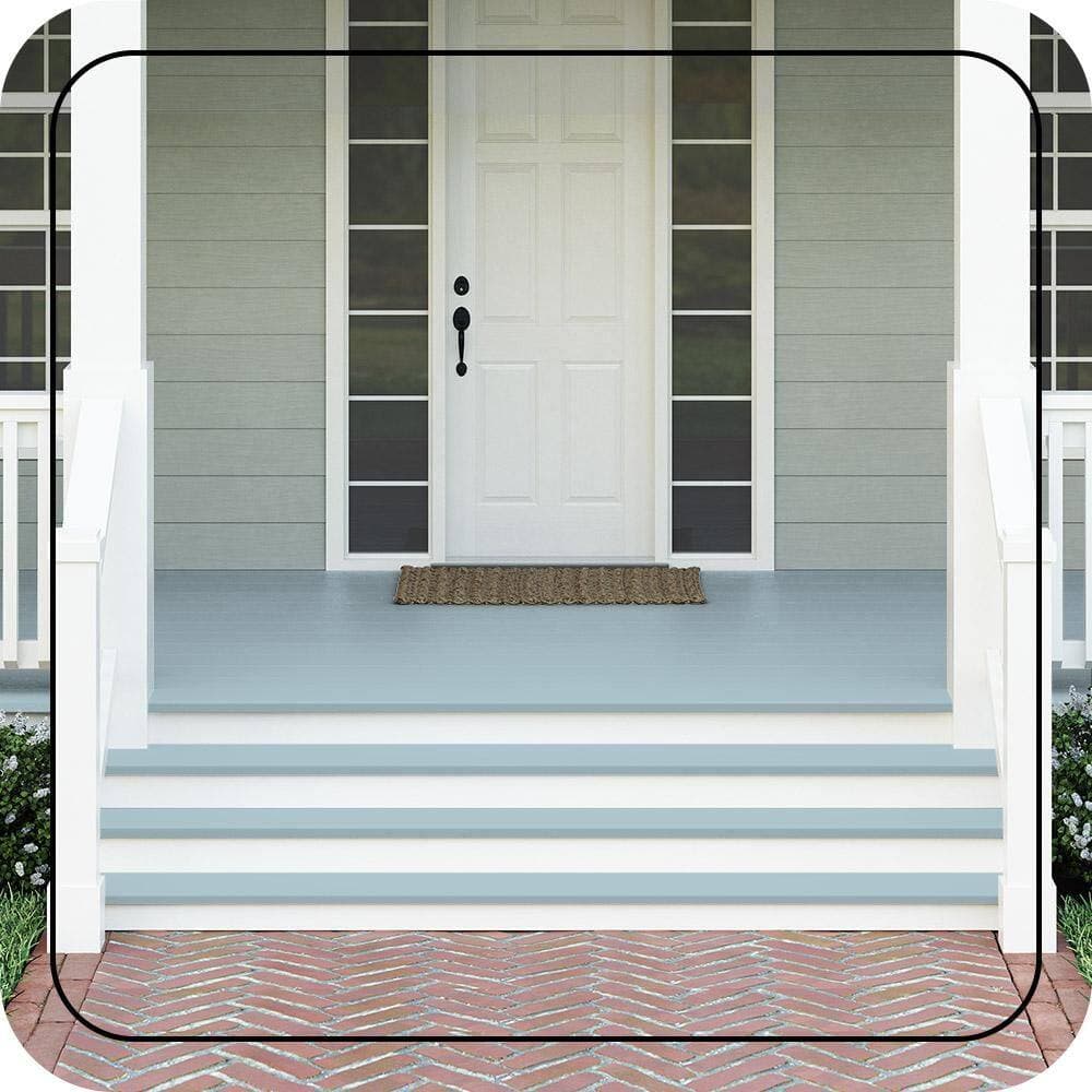 BEHR PREMIUM #S470-2 Textured Low-Lustre Enamel Interior/Exterior Porch and Patio Anti-Slip Floor Paint (2)