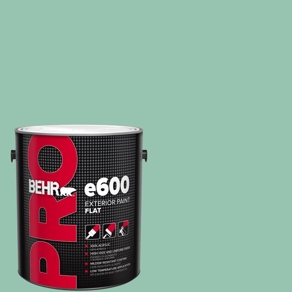 BEHR PRO 1 gal. #M420-4 Jade Mountain Flat Paint
