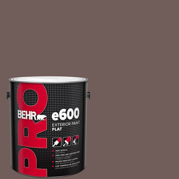 BEHR PRO 1 gal. #750B-6 Tree Bark Flat Exterior Paint (2)