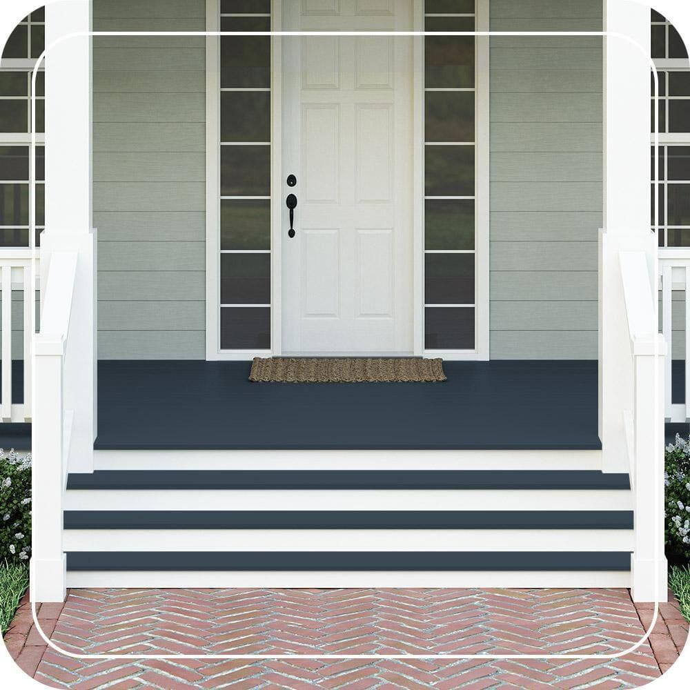 BEHR PREMIUM #BXC-26 Textured Low-Lustre Enamel Interior/Exterior Porch and Patio Anti-Slip Floor Paint (2)