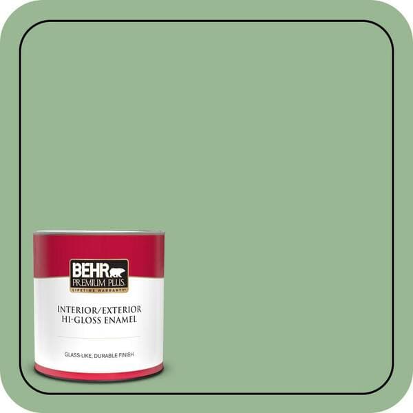 BEHR PREMIUM PLUS #M400-4 Brookview Enamel & Primer Color Sample (2)