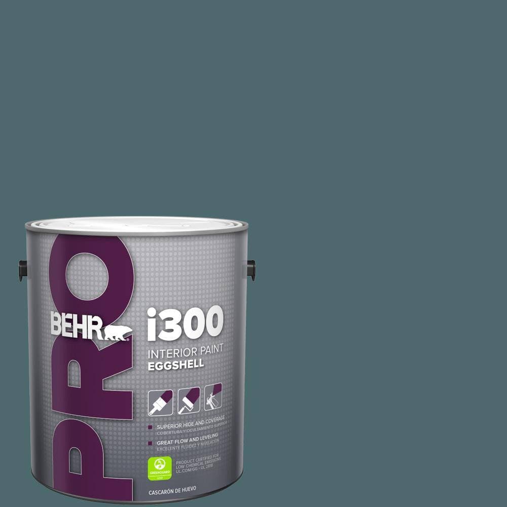 BEHR PRO 1 gal. #510F-6 Solitude Eggshell Interior Paint