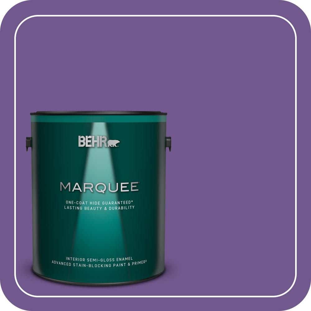 BEHR MARQUEE 1 gal. #P570-6 Classic Waltz Semi-Gloss Enamel Interior Paint & Primer