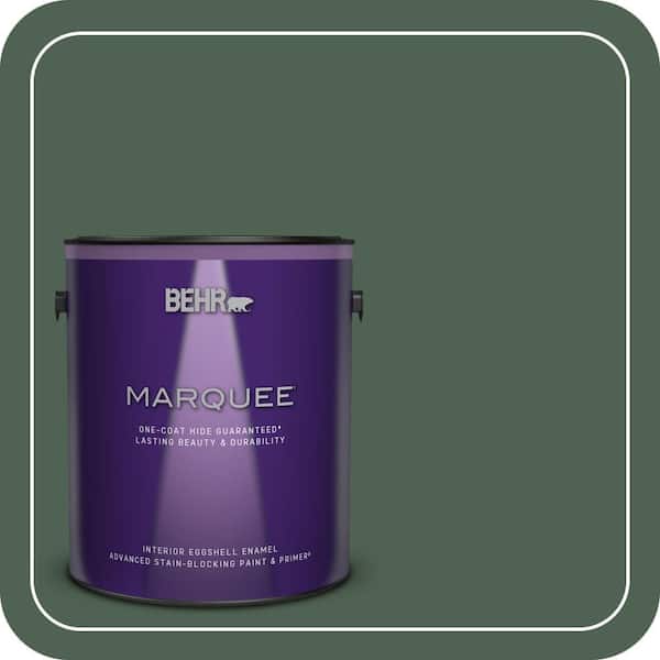 BEHR PREMIUM PLUS #BXC-60 Pasture Green Enamel Low Odor & Primer (4)