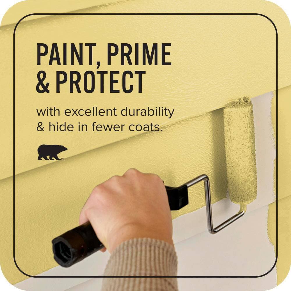 BEHR ULTRA 5 gal. #P320-5 Green Papaya Satin Enamel Exterior Paint & Primer (3)