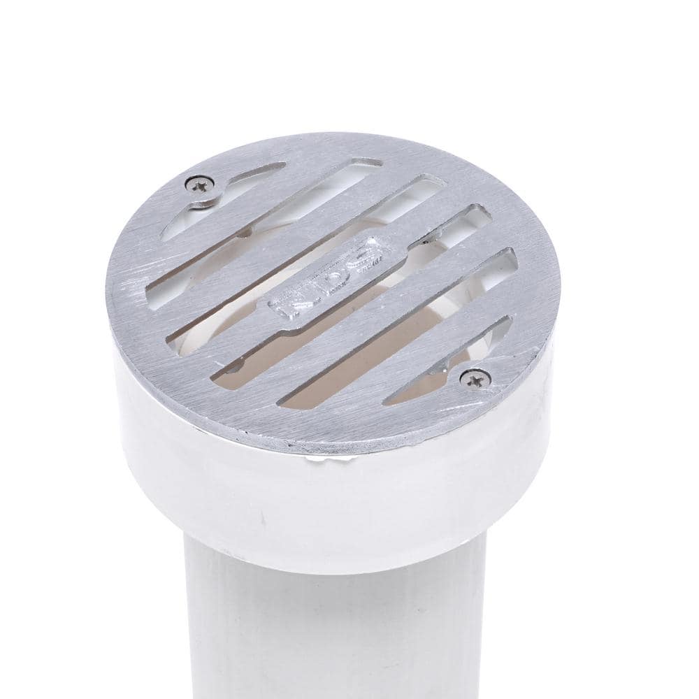 NDS 3 in. Round Grate with PVC Collar (2)