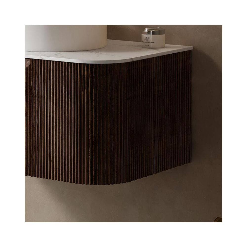 Buruis 36 in. Bath Vanity Cabinet without Top in Brown with 2 Drawers, Basin, Faucet and Sink Not Included (3)