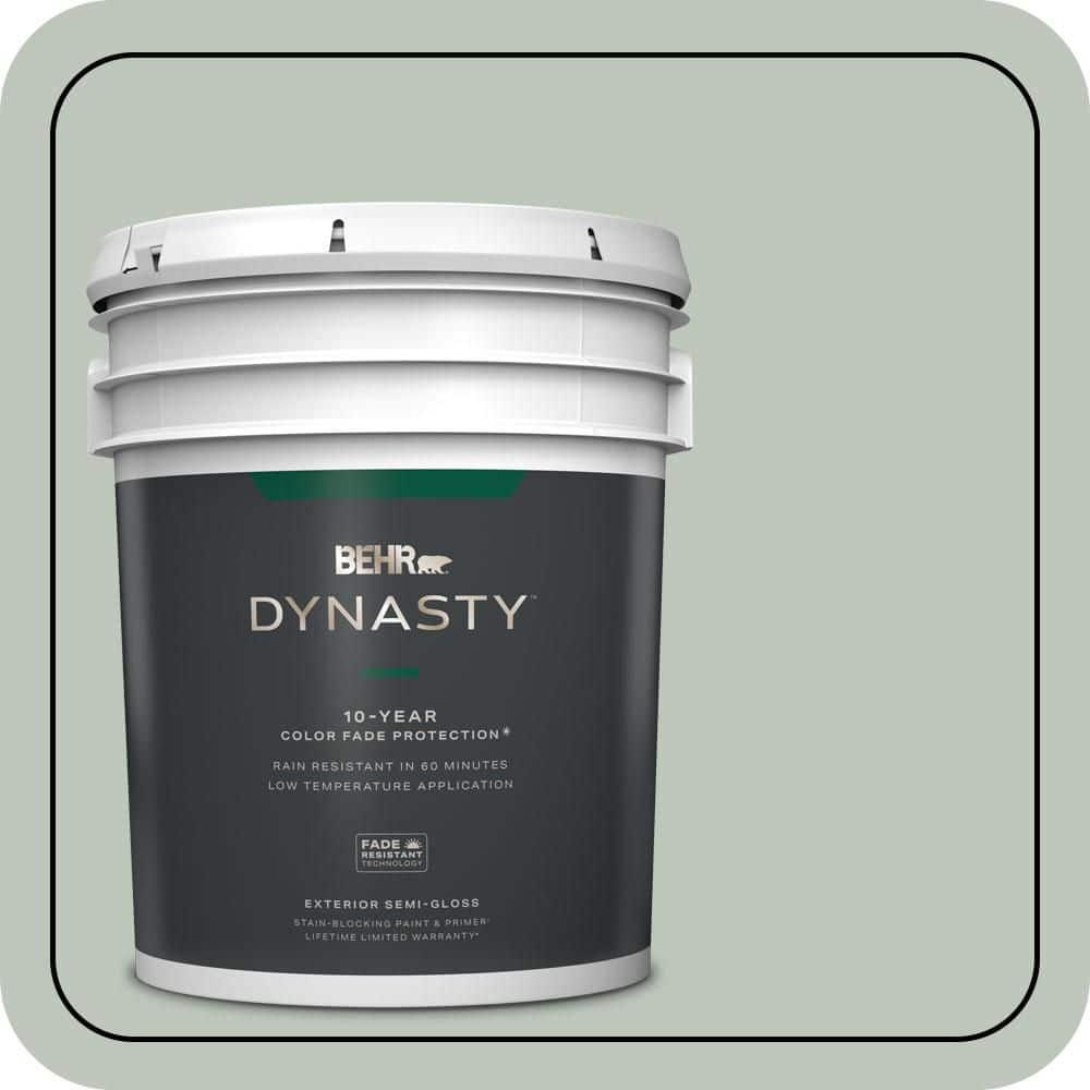 BEHR DYNASTY 5 gal. #700E-3 Contemplation Semi-Gloss Exterior Stain-Blocking Paint & Primer