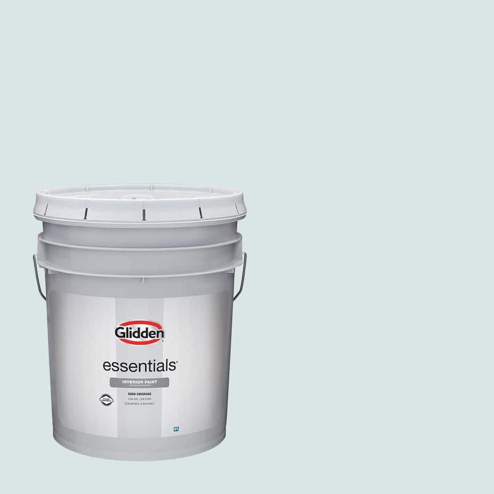 Glidden Essentials 5 gal. PPG1145-2 Jack Frost Eggshell Interior Paint