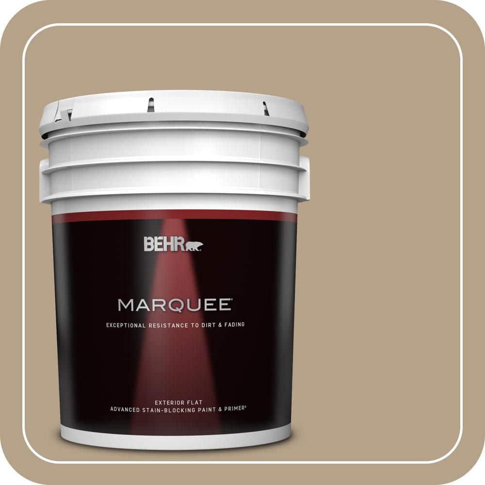 BEHR MARQUEE 5 gal. #PPU7-06 Chateau Flat Exterior Paint & Primer (1)