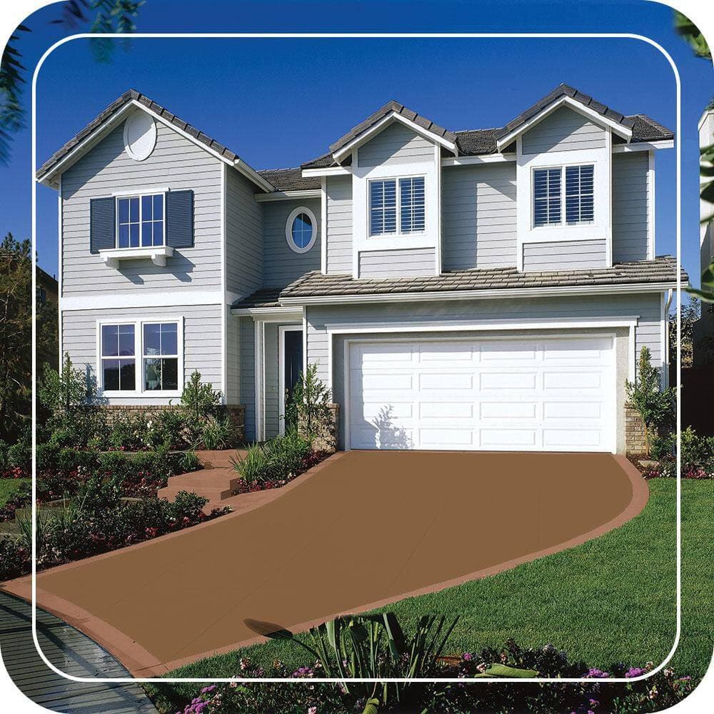 BEHR PREMIUM #S260-7 Self-Priming 1-Part Epoxy Satin Interior/Exterior Concrete and Garage Floor Paint (3)