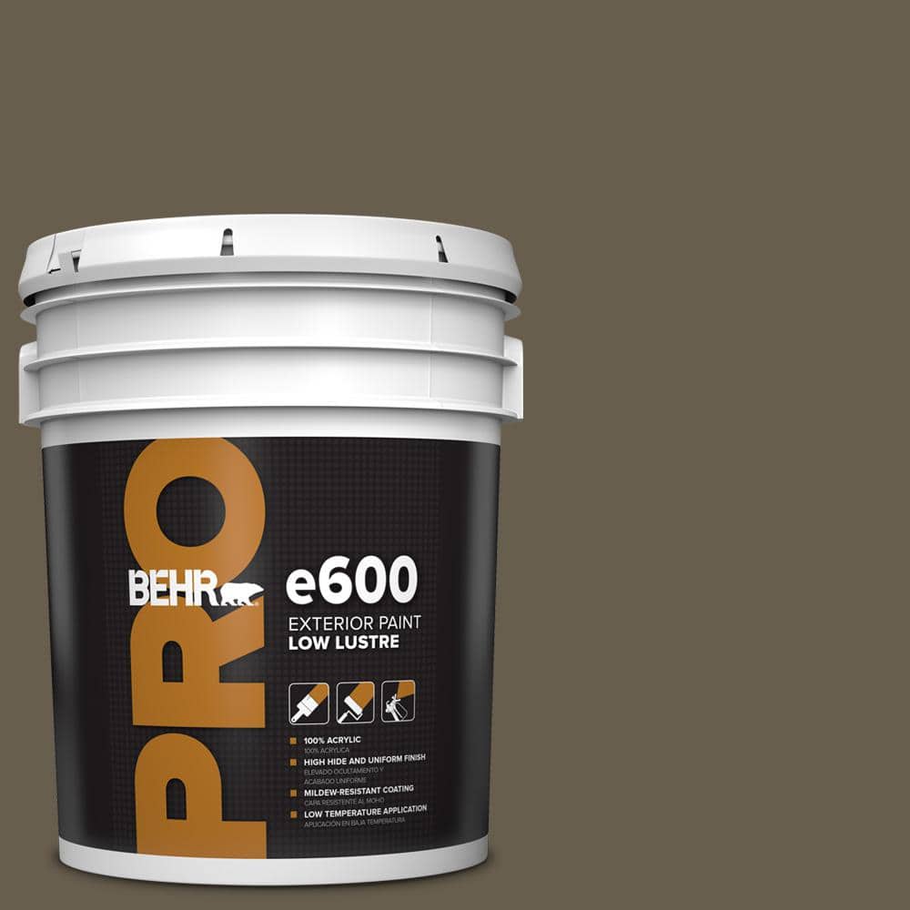 BEHR PRO 5 gal. #N320-7 Primitive Low Luster Exterior Paint