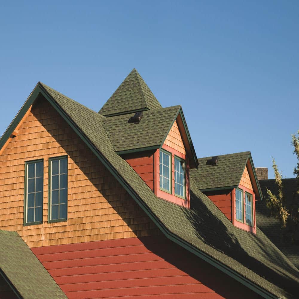 Unbranded Western Reddish Brown #1 Cedar Shingles (25 sq.ft.per Bundle) (Common: 16 in.; Actual: 0.312 in. x 15.875 in.) (3)