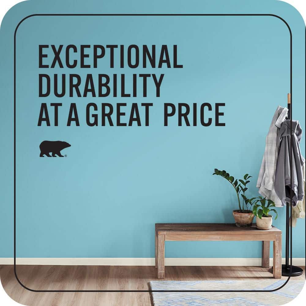 BEHR PREMIUM PLUS #M470-4 Azure Lake Enamel EcoMix Plant-Based & Primer (4)