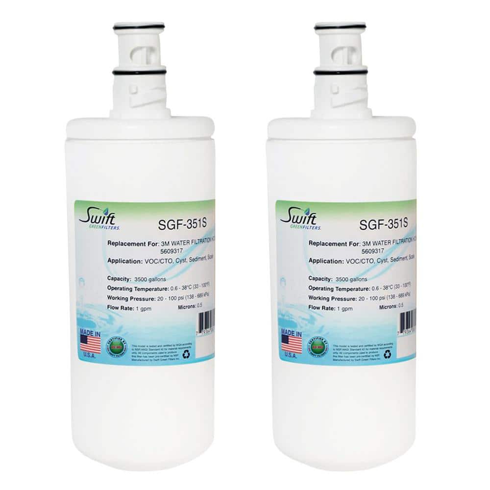 Swift Green Filters SGF-351S Replacement Commercial Water Filter Cartridge for HC351-S, 5609317, (2-Pack) (1)
