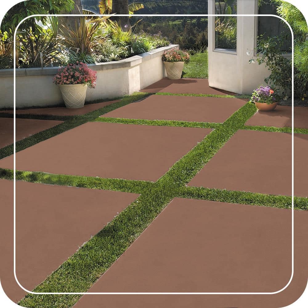 BEHR PREMIUM 1 gal. #PFC-14 Iron Ore Solid Color Flat Interior/Exterior Concrete Stain (4)