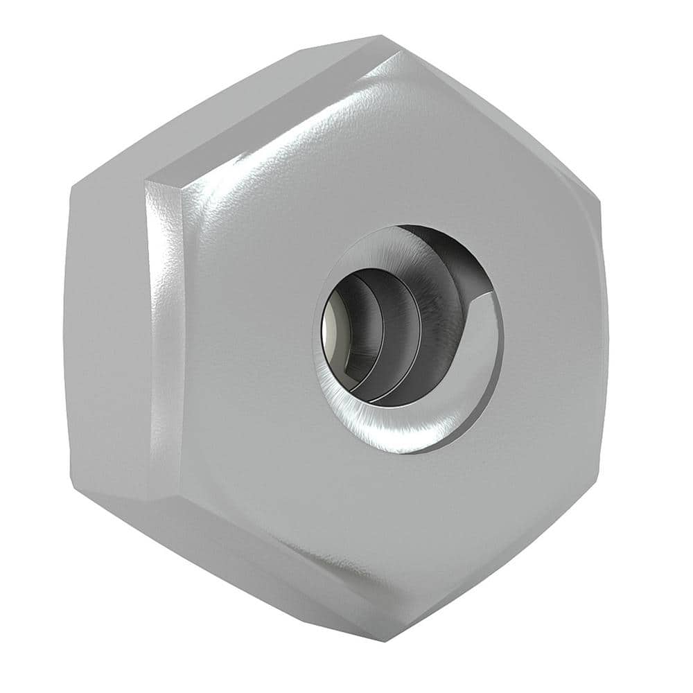 Everbilt #8-32 Zinc Plated Nylon Lock Nut (100-Pack) (3)