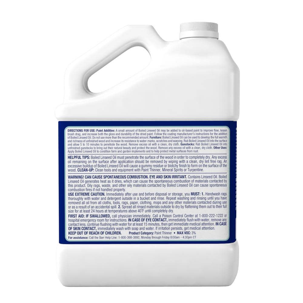 Klean-Strip 1 gal. Boiled Linseed Oil (2)