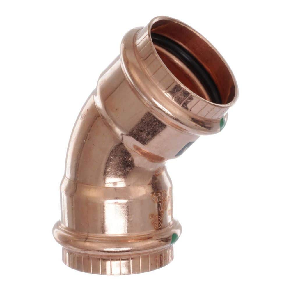 Viega ProPress 1-1/4 in. x 1-1/4 in. Copper 45-Degree Elbow Fitting