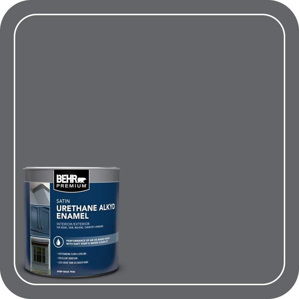 BEHR PREMIUM 1 qt. Home Decorators Collection #HDC-MD-28 Cordite Satin Enamel Urethane Alkyd Interior/Exterior Paint (1)