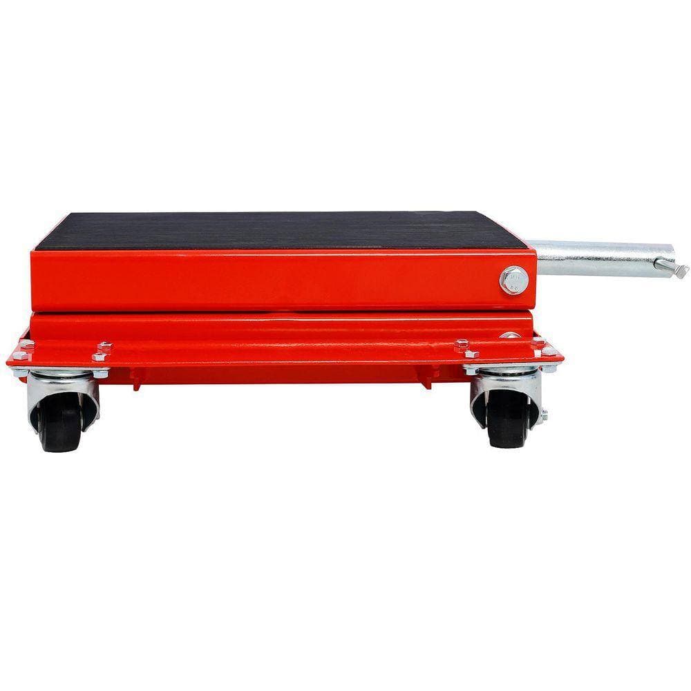 Miscool Ami 1100LB Motorcycle Lift with Dolly Jack Wide Deck Front Rear Center Stand (2)