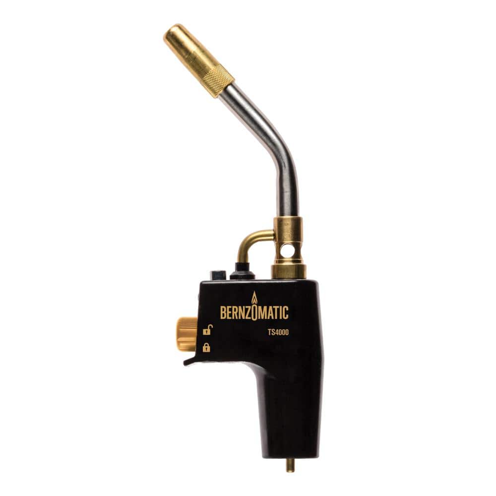 Bernzomatic DuraCast 4000 Torch with Instant Start/Stop Ignition Compatible with MAP-Pro and Propane Gas