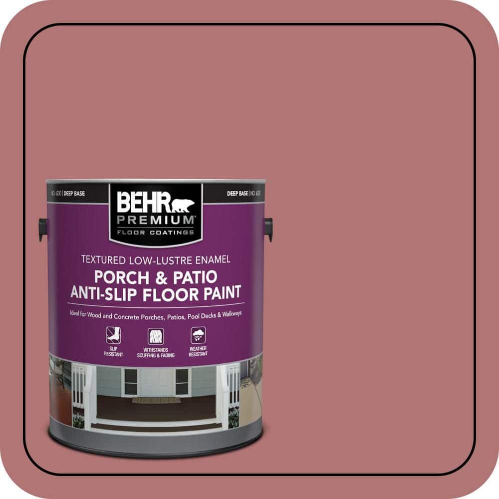 BEHR PREMIUM #S140-5 Textured Low-Lustre Enamel Interior/Exterior Porch and Patio Anti-Slip Floor Paint (1)