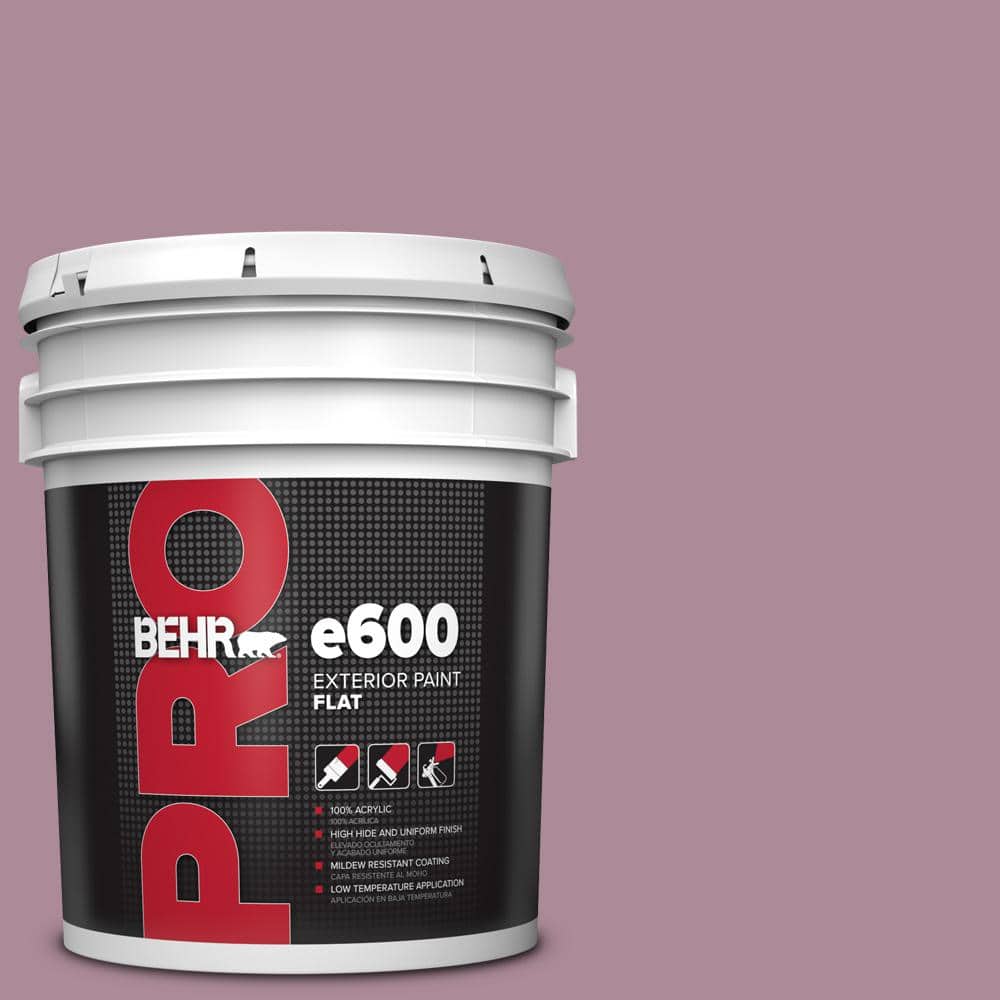 BEHR PRO 5 gal. #S120-5 Reserve Flat Exterior Paint