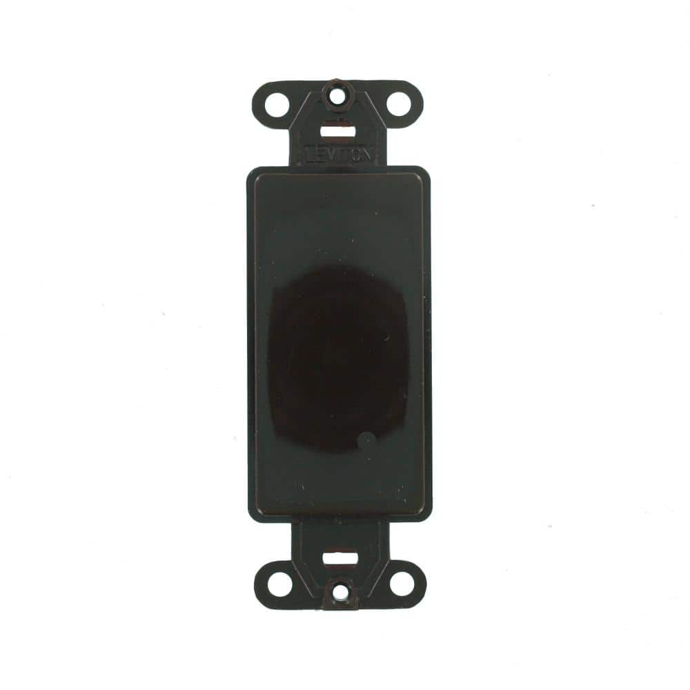 Leviton Decora 1-Gang Brown Nylon Wall Plate Adapter Insert (1-Pack) 80414 (2)
