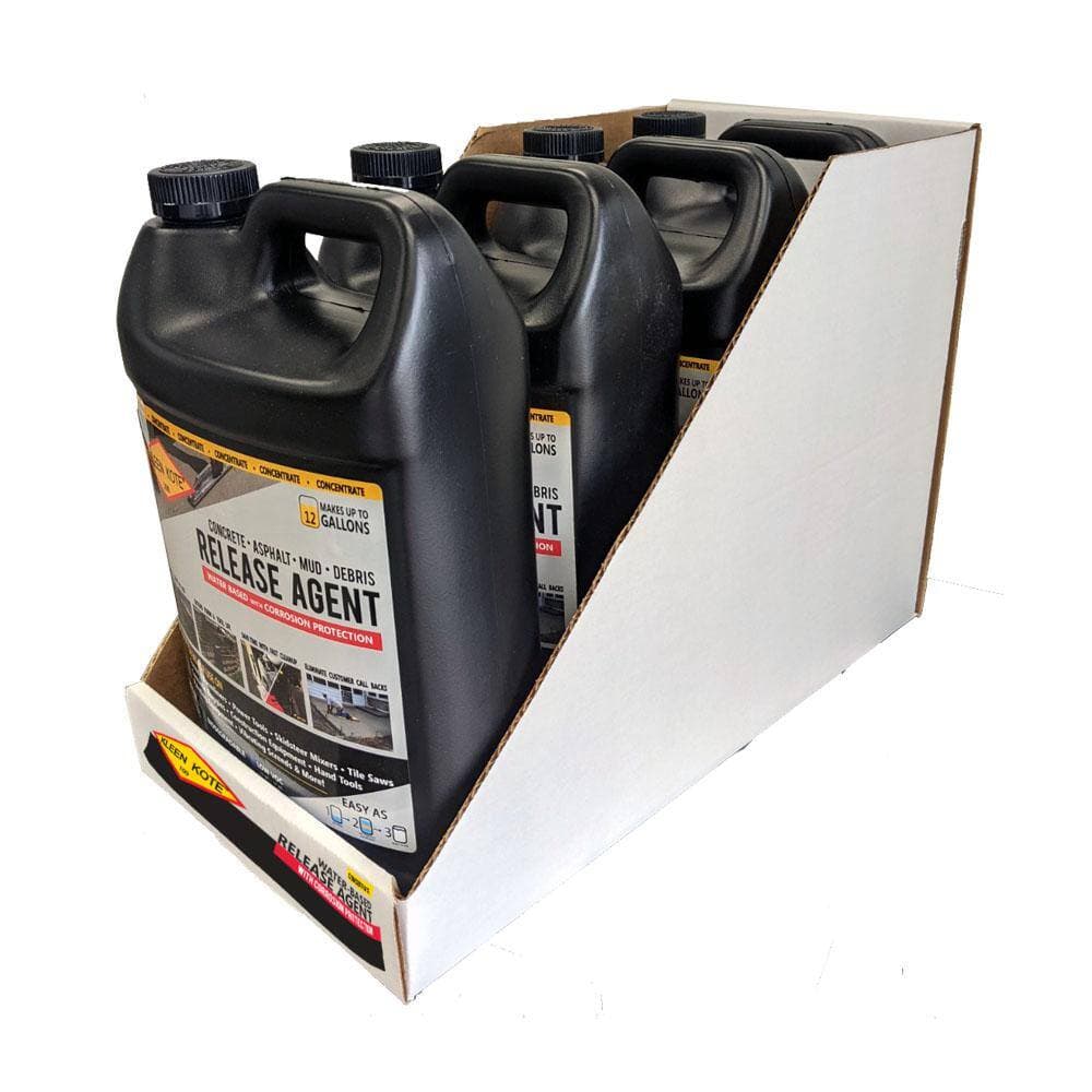 Kleen Kote 1 Gal. Water Based Industrial Concrete Release and Anti-Corrosion Coating Concentrate (4-Pack) (2)