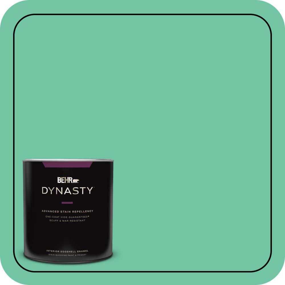 BEHR DYNASTY 1 qt. #P420-4A Gem Silica Eggshell Enamel Interior Stain-Blocking Paint and Primer