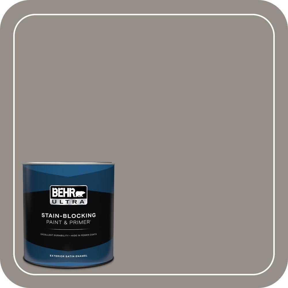 BEHR ULTRA 1 qt. #QE-59 Water Tower Satin Enamel Exterior Paint & Primer (1)