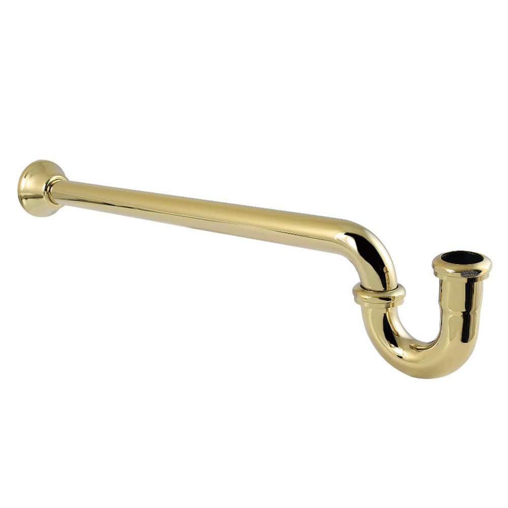 Kingston Brass Vintage 1-1/4 in. Decor P-Trap in Polished Brass (1)