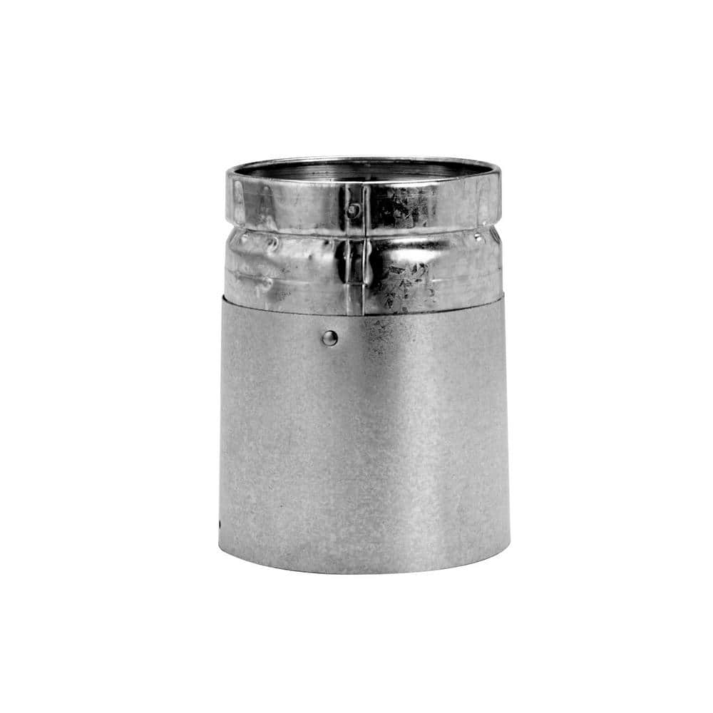 Selkirk Model RV Type B Gas Vent 4in. Steel Male Universal Gas Vent Adapter