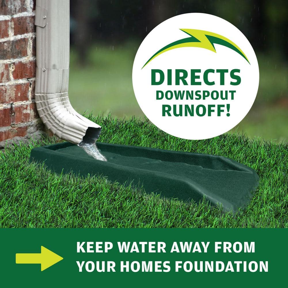 Master Mark Splash Block Gutter Downspout (2-Pack) (3)
