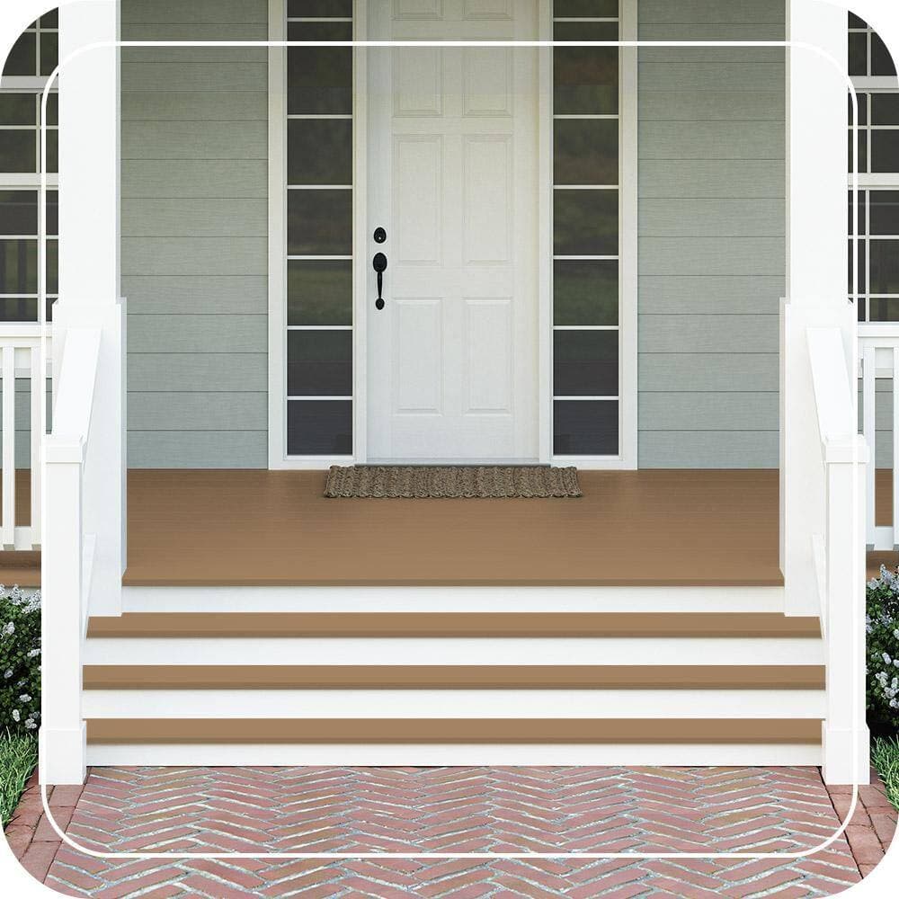 BEHR PREMIUM #290F-5 Textured Low-Lustre Enamel Interior/Exterior Porch and Patio Anti-Slip Floor Paint (2)