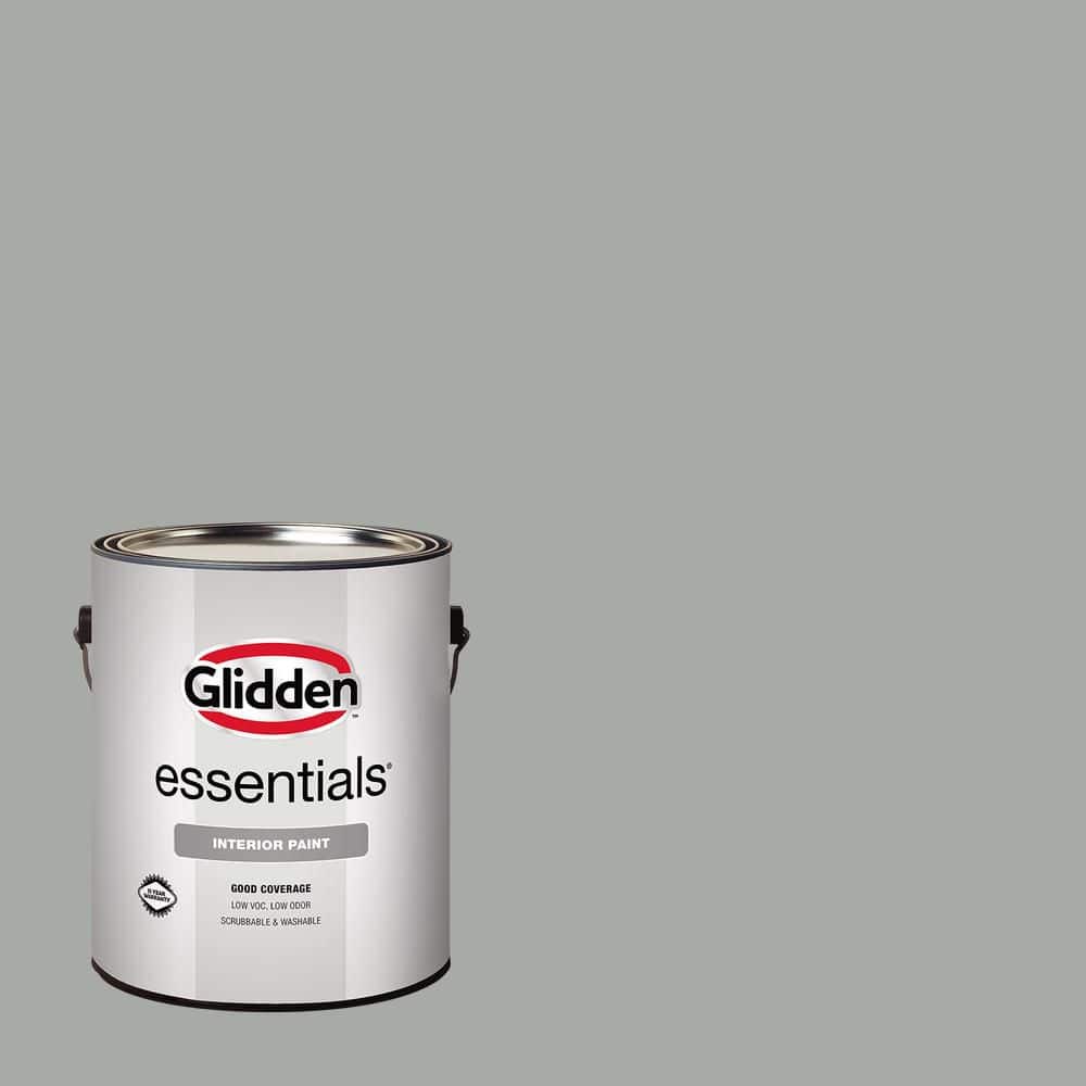 Glidden Essentials 1 gal. PPG0994-4 Hippopotamus Semi-Gloss Interior Paint